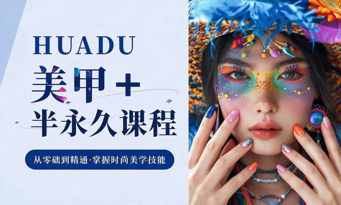 美甲＋半永久课程