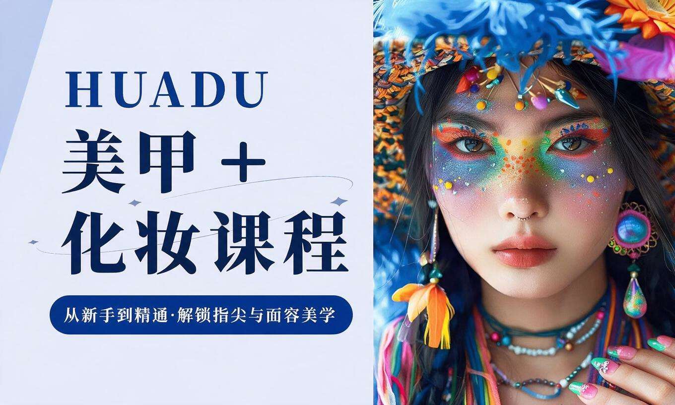 美甲＋化妆课程